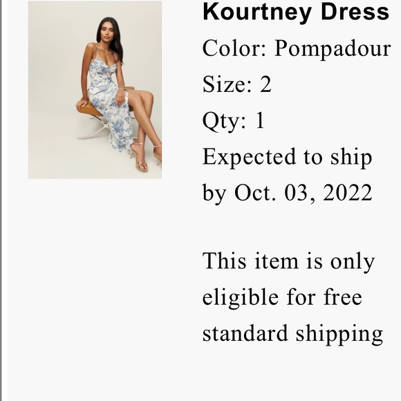 The Reformation Kourtney Dress - Picture 12 of 12